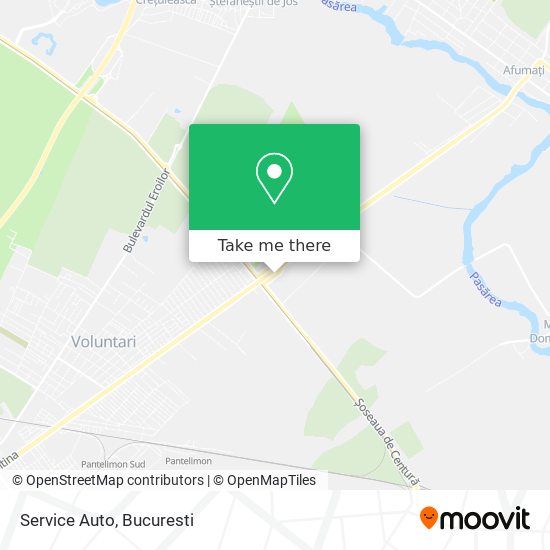 Service Auto map