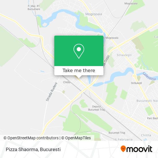 Pizza Shaorma map