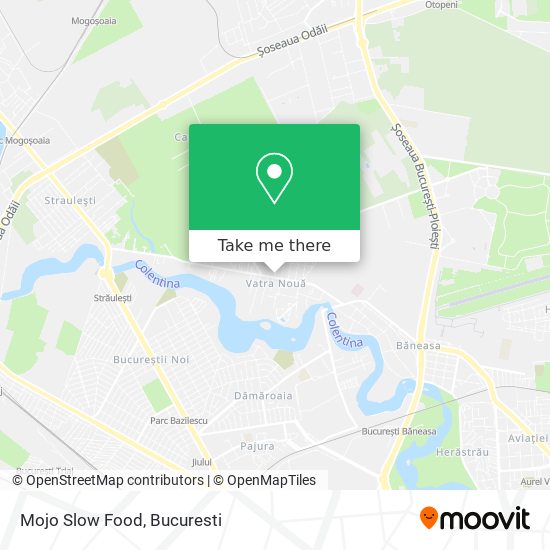 Mojo Slow Food map