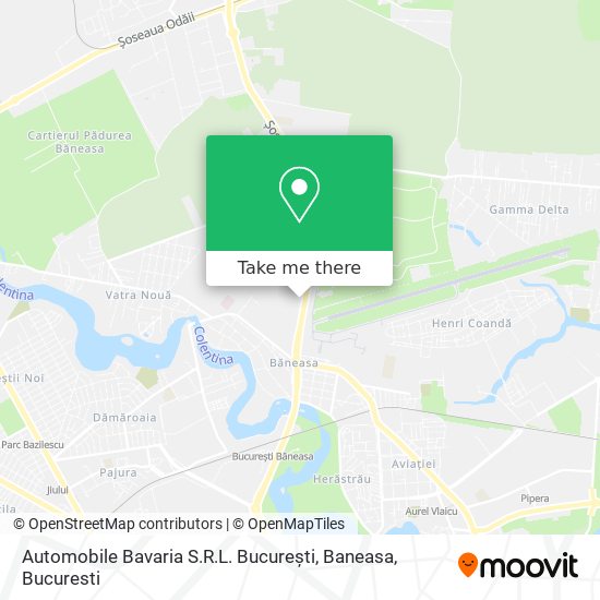 Automobile Bavaria S.R.L. București, Baneasa map