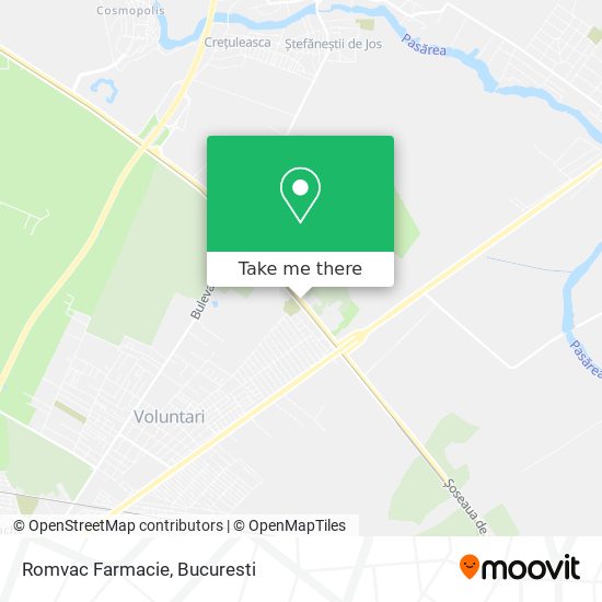 Romvac Farmacie map