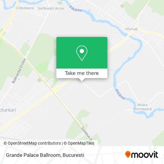 Grande Palace Ballroom map