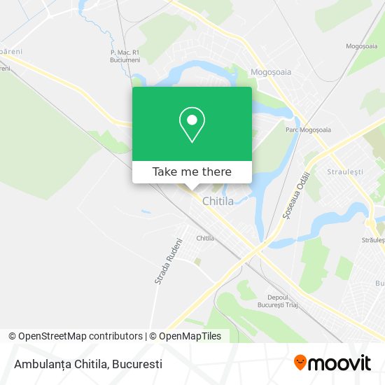 Ambulanța Chitila map