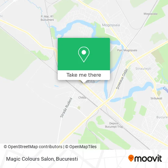 Magic Colours Salon map