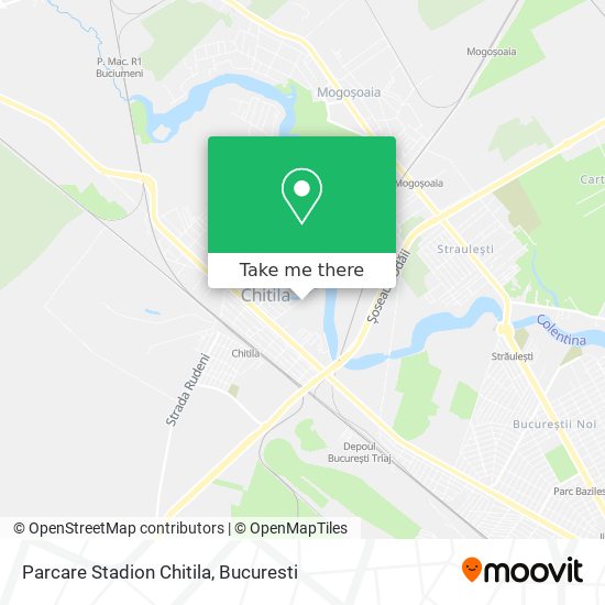 Parcare Stadion Chitila map