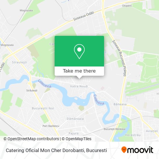 Catering Oficial Mon Cher Dorobanti map