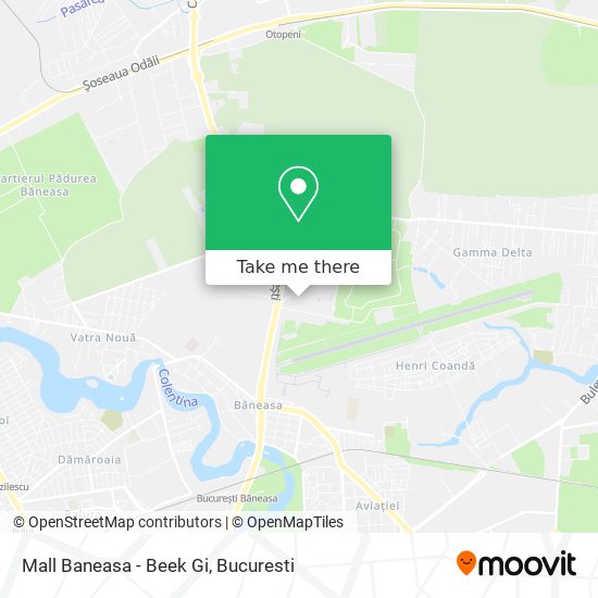 Mall Baneasa - Beek Gi map
