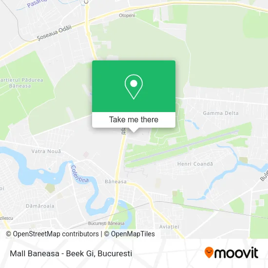 Mall Baneasa - Beek Gi map