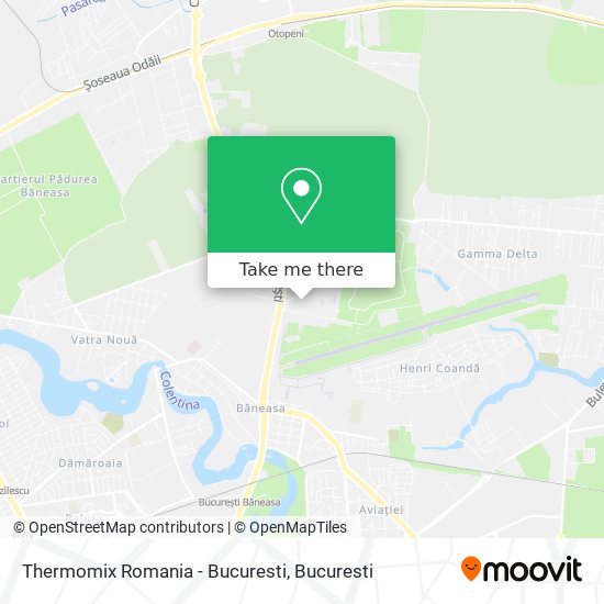 Thermomix Romania - Bucuresti map