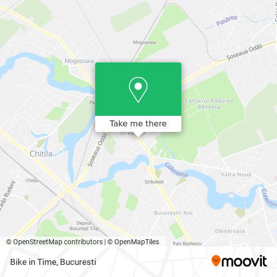 Bike in Time map