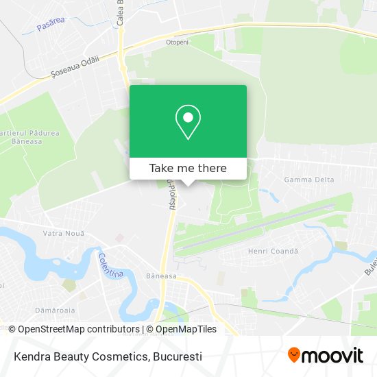 Kendra Beauty Cosmetics map