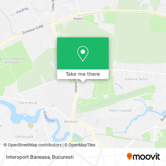 Intersport Baneasa map