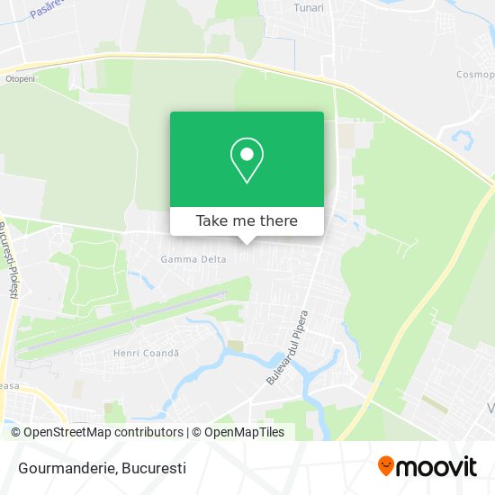 Gourmanderie map