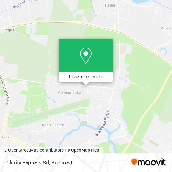 Clarity Express Srl map