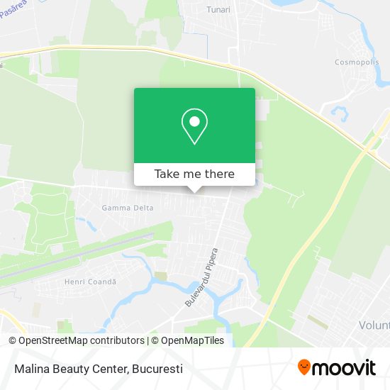 Malina Beauty Center map