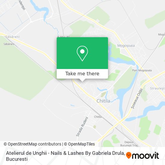 Atelierul de Unghii - Nails & Lashes By Gabriela Drula map