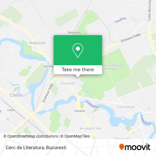 Cerc de Literatura map