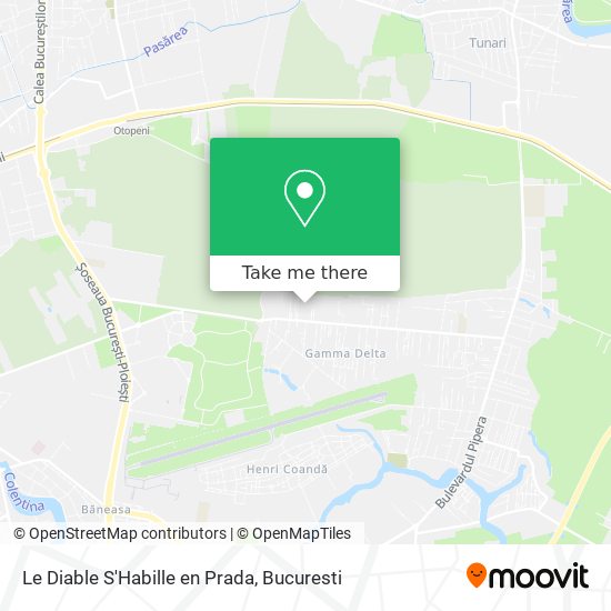 Le Diable S'Habille en Prada map
