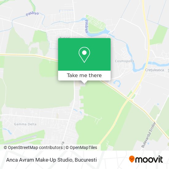 Anca Avram Make-Up Studio map