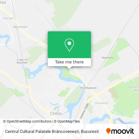 Centrul Cultural Palatele Brâncovenești map