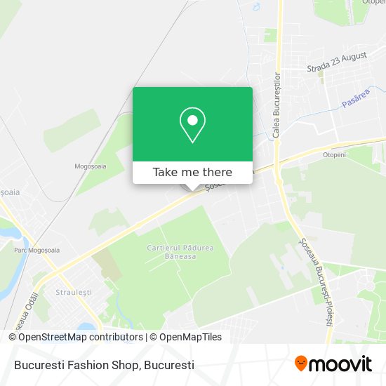 Bucuresti Fashion Shop map