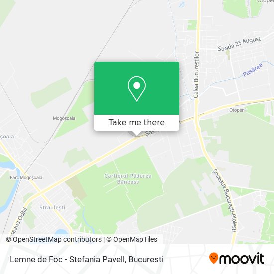 Lemne de Foc - Stefania Pavell map