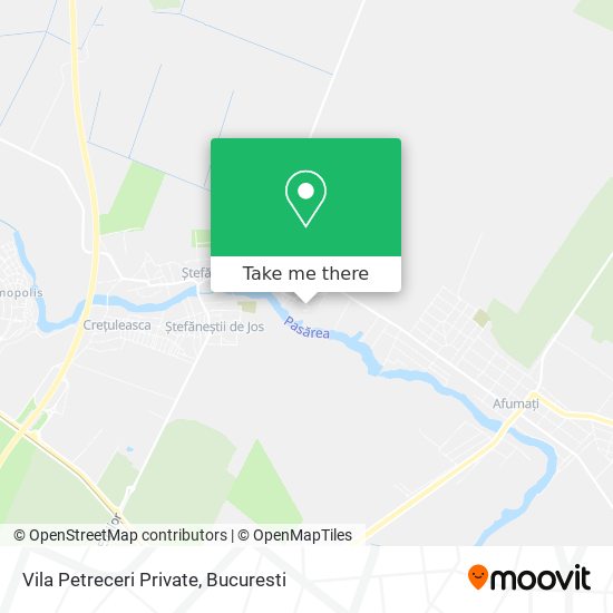 Vila Petreceri Private map