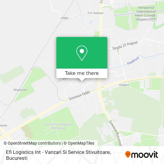 Efi Logistics Int - Vanzari Si Service Stivuitoare map