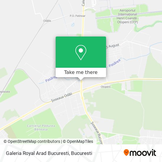 Galeria Royal Arad Bucuresti map