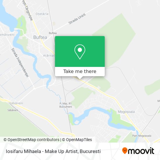 Iosifaru Mihaela - Make Up Artist map