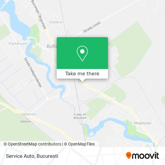 Service Auto map