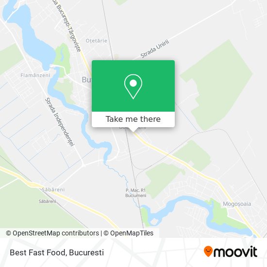 Best Fast Food map