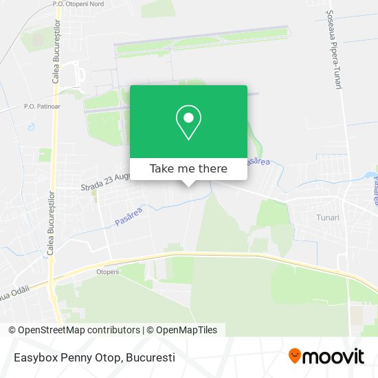 Easybox Penny Otop map