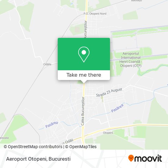 Aeroport Otopeni map