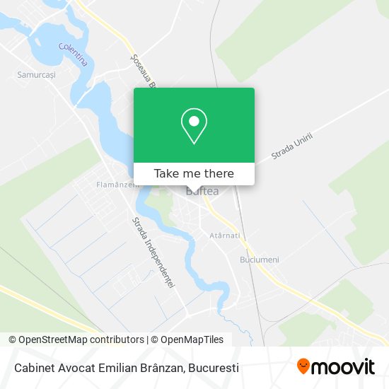 Cabinet Avocat Emilian Brânzan map