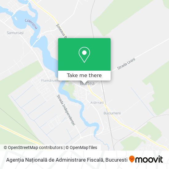 Agenția Națională de Administrare Fiscală map