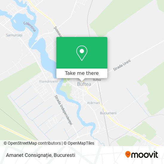 Amanet Consignație map