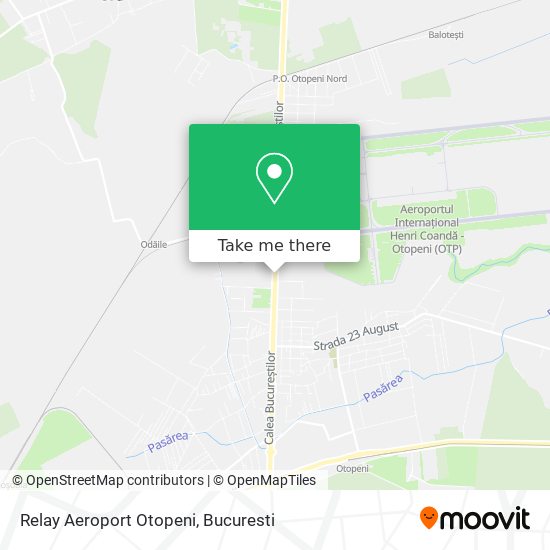 Relay Aeroport Otopeni map