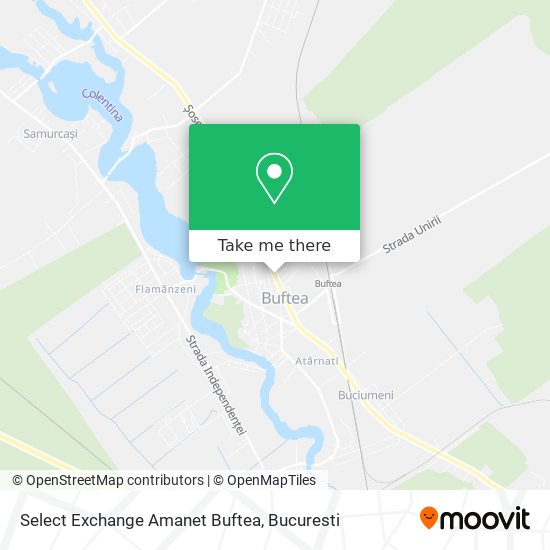 Select Exchange Amanet Buftea map