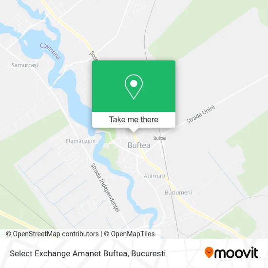 Select Exchange Amanet Buftea map