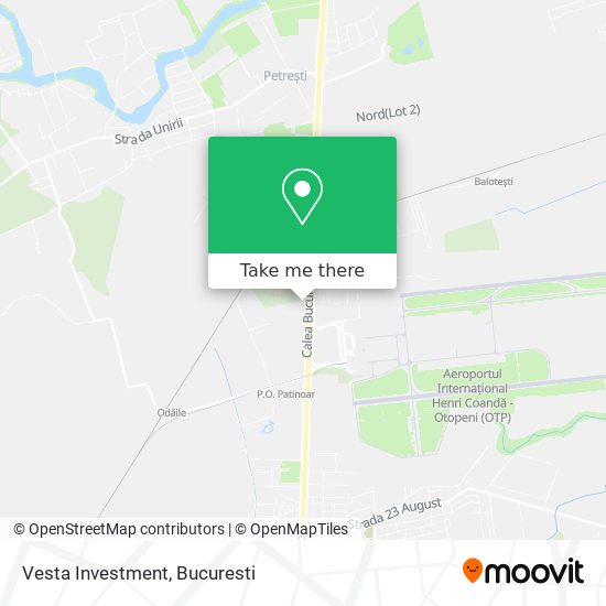 Vesta Investment map