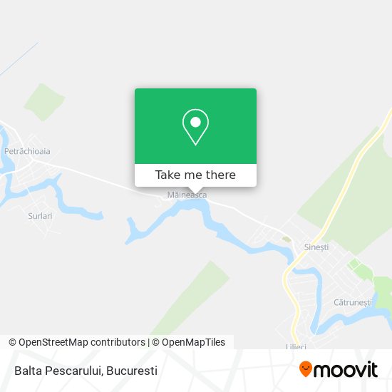 Balta Pescarului map