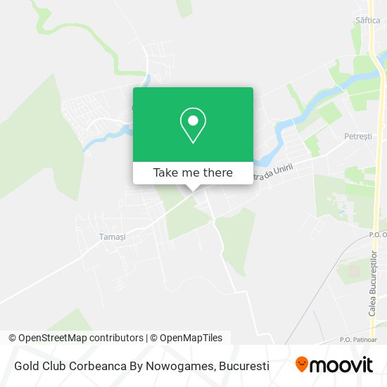 Gold Club Corbeanca By Nowogames map