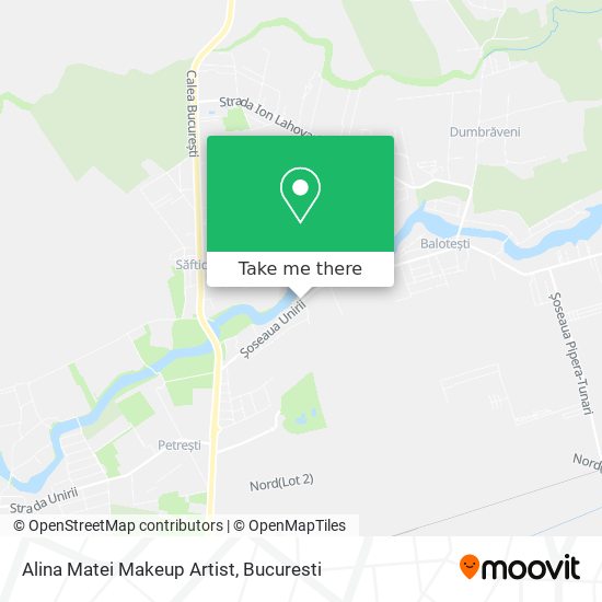Alina Matei Makeup Artist map