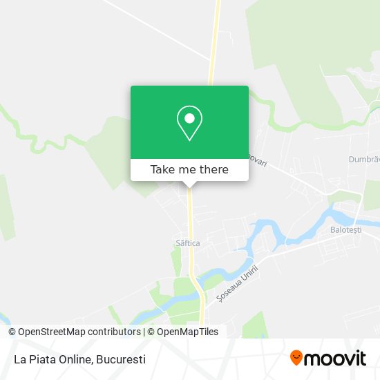 La Piata Online map