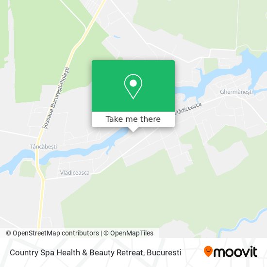 Country Spa Health & Beauty Retreat map