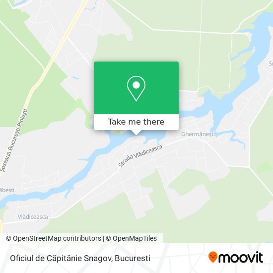Oficiul de Căpitănie Snagov map