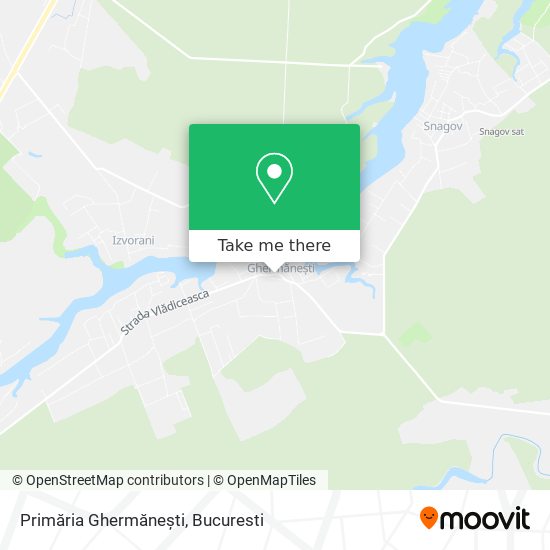 Primăria Ghermănești map