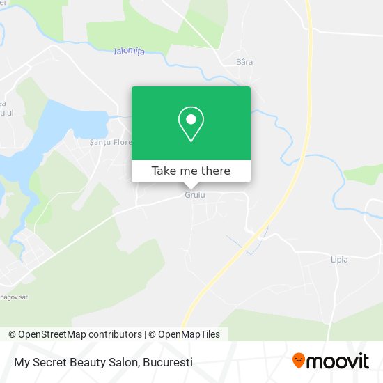 My Secret Beauty Salon map