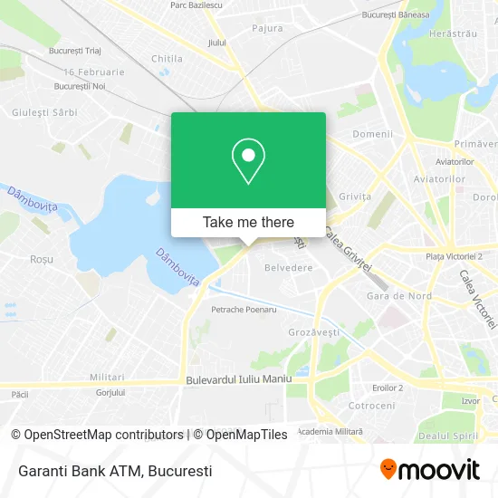 Garanti Bank ATM map